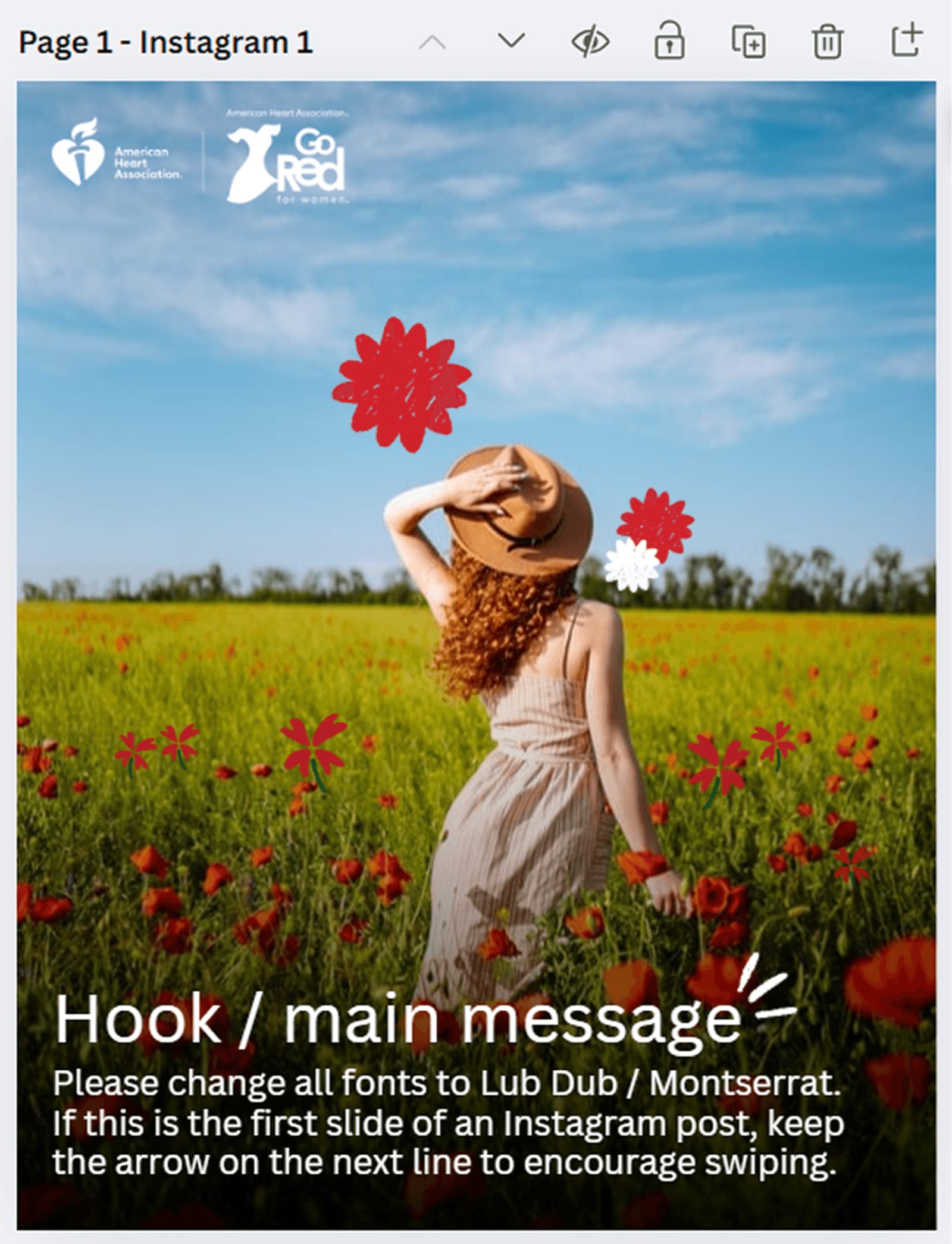 Fig. 10 — Templates: hook post, sticker sheet, local events calendar