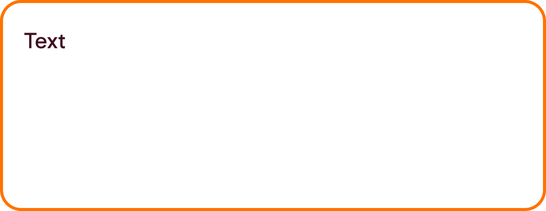 Text field, focused